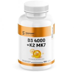 InSport Witamina D3 K2 100 tabletek