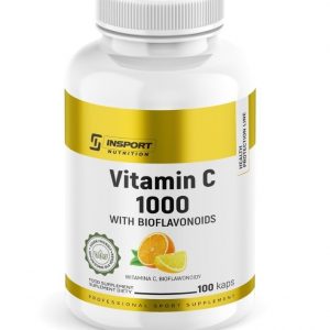 InSport Witamina C Bioflawonoidy 100 kapsułek