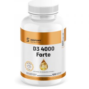 InSport Nutrition Witamina D3 4000 FORTE 120 kapsułek